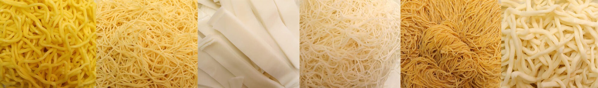 6 types of noodles at dave's noodles